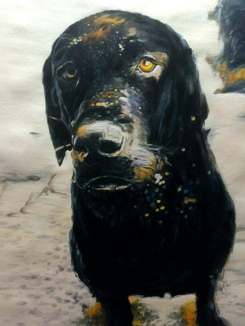 Artist-Rendered Painting