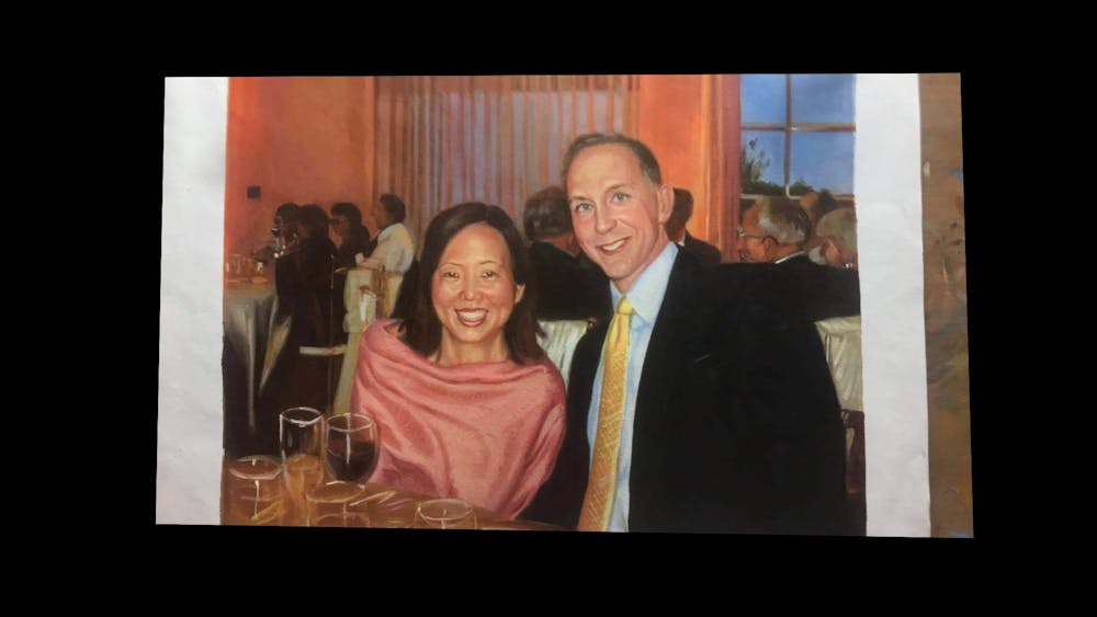 Artist-Rendered Painting