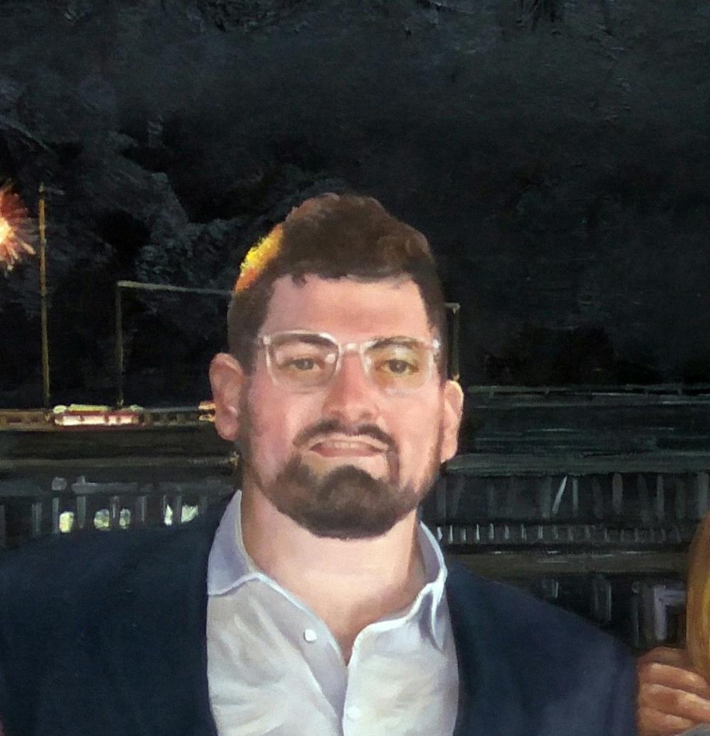 Artist-Rendered Painting