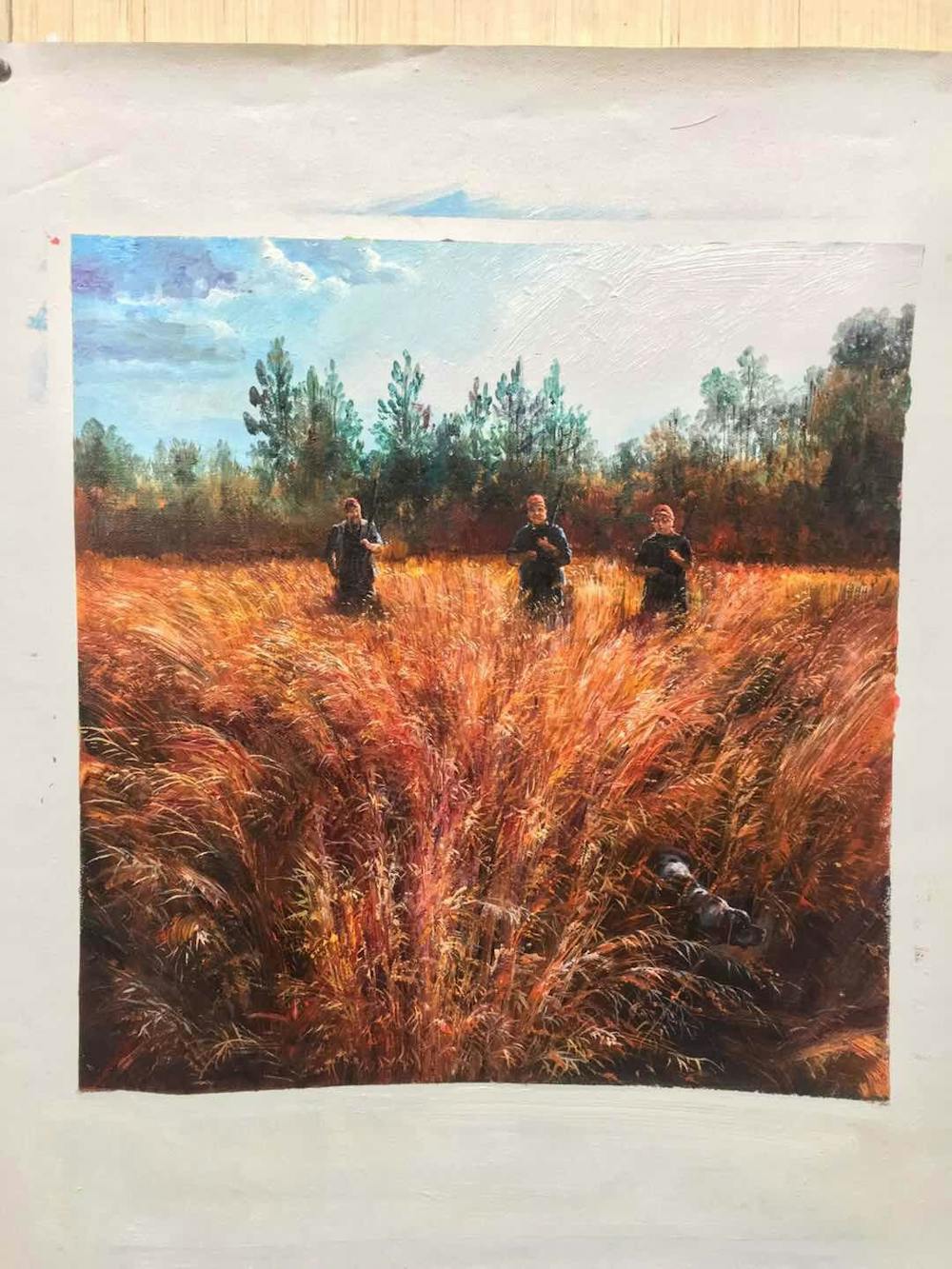 Artist-Rendered Painting