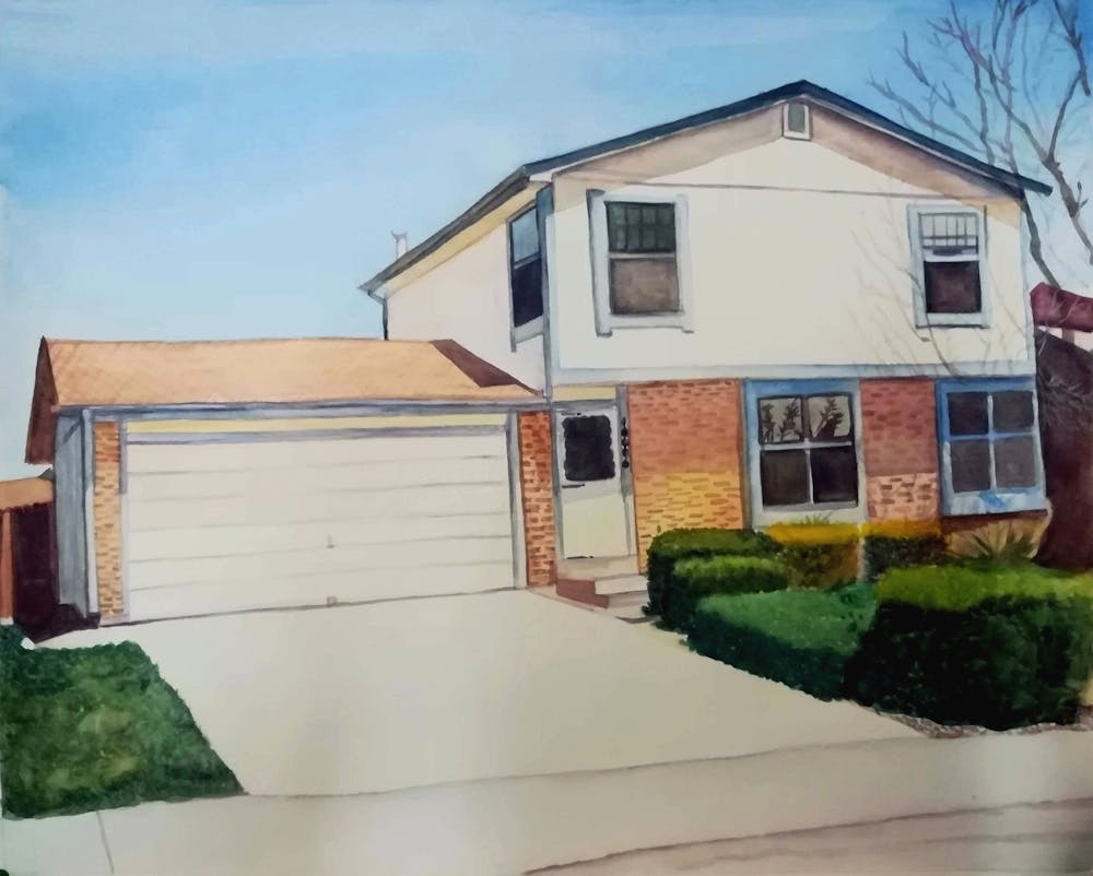 Artist-Rendered Painting