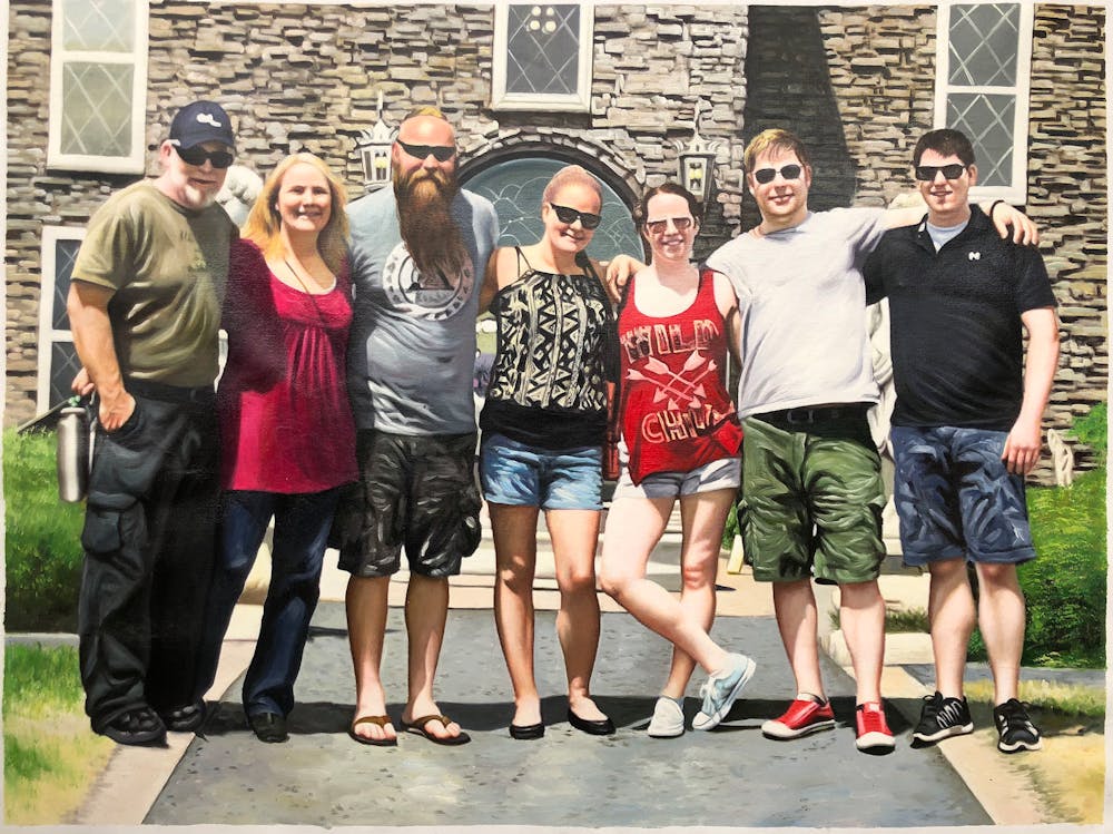 Artist-Rendered Painting