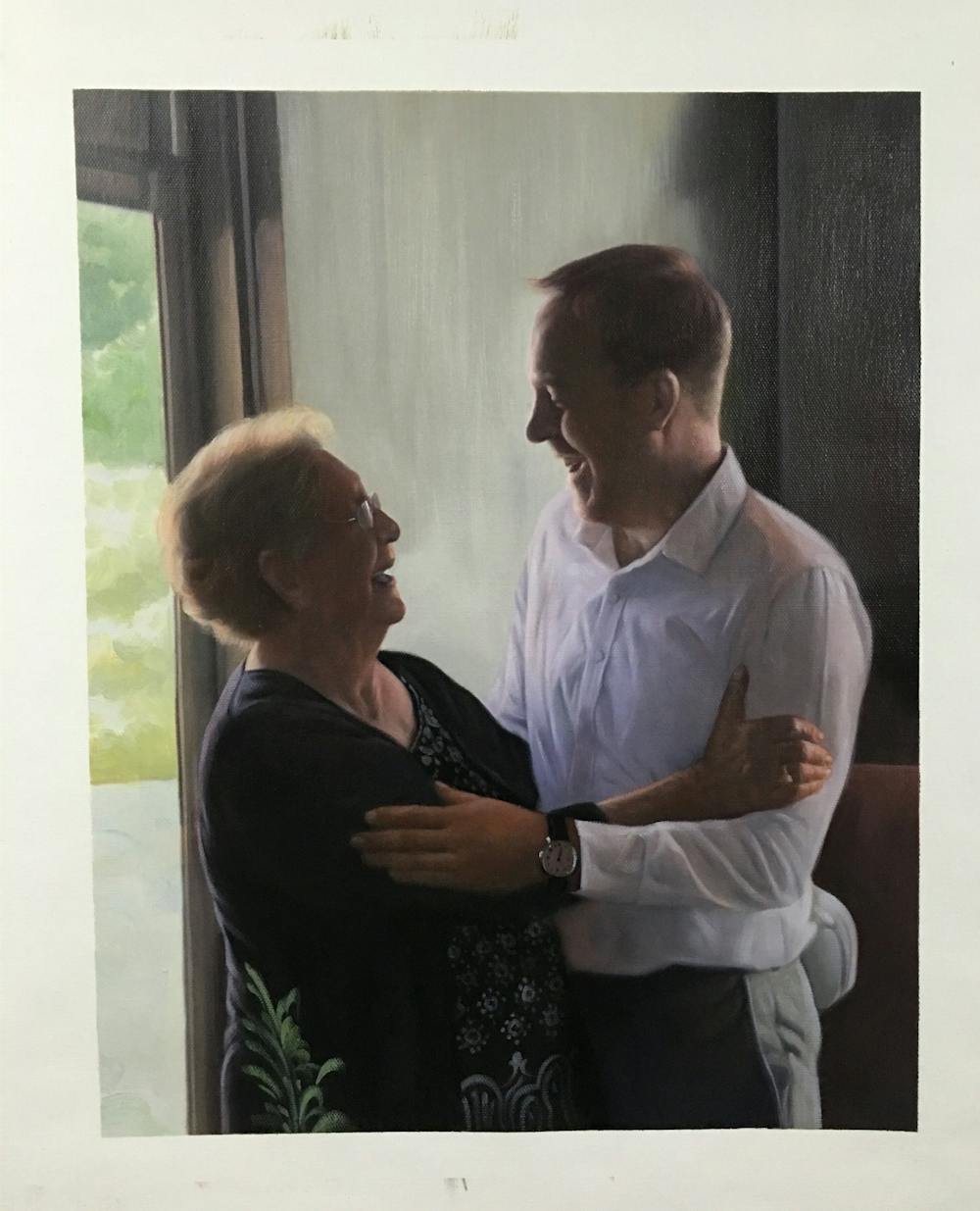 Artist-Rendered Painting