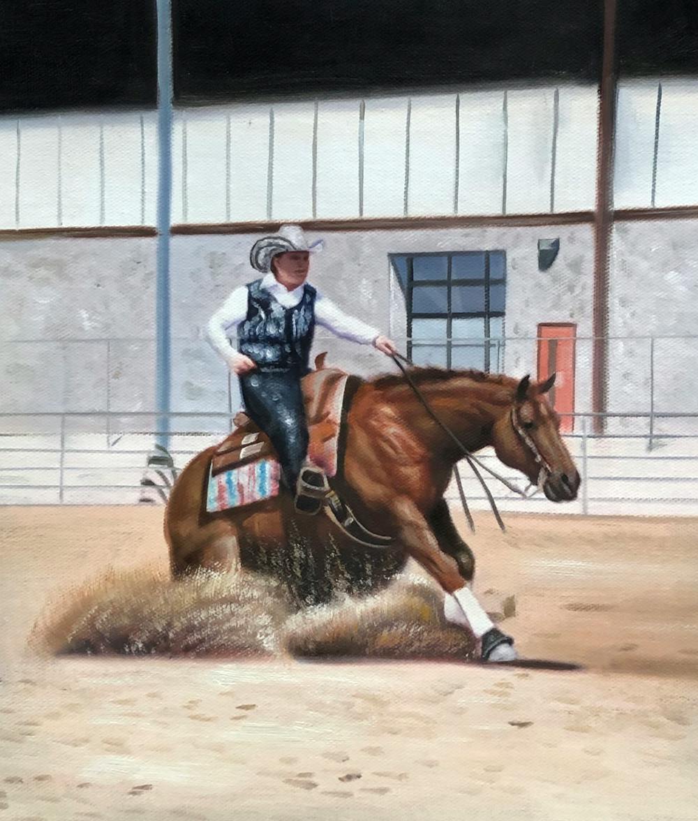 Artist-Rendered Painting