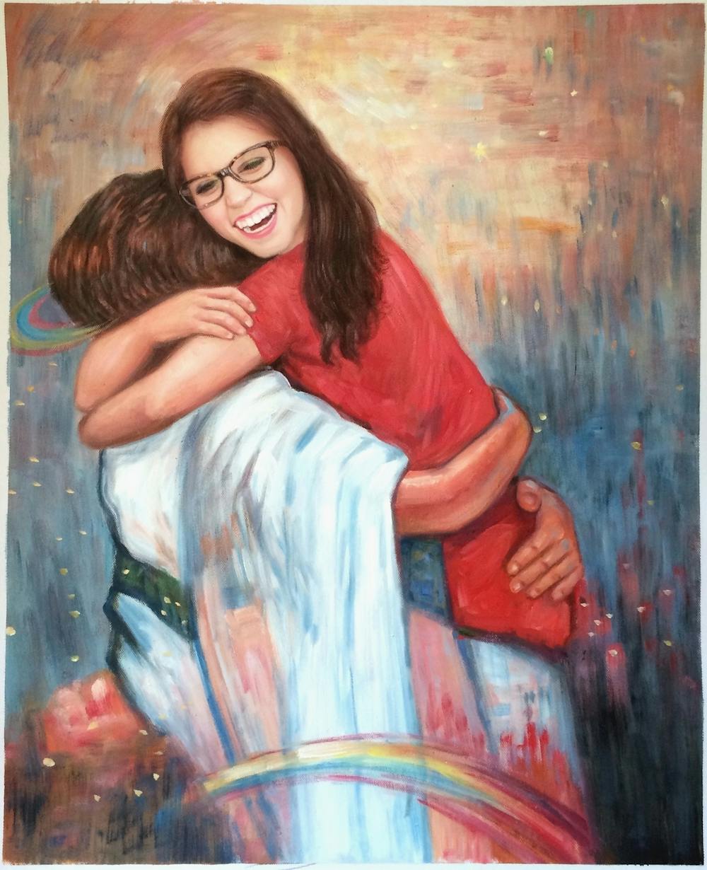 Artist-Rendered Painting