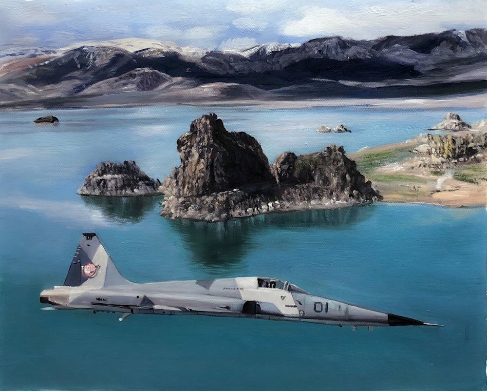 Artist-Rendered Painting