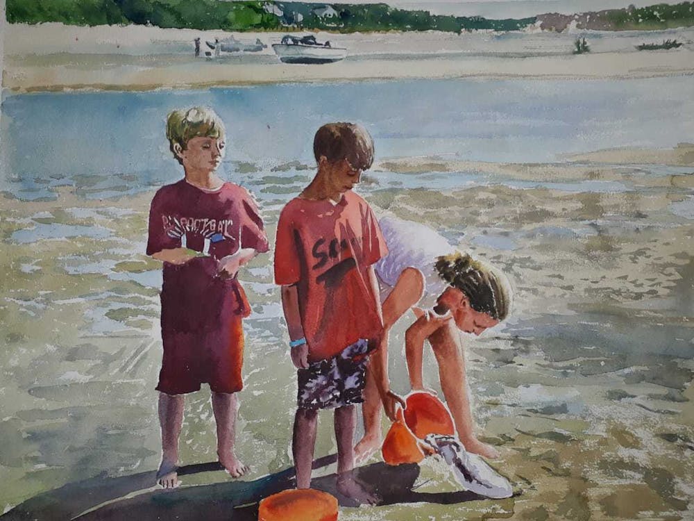 Artist-Rendered Painting