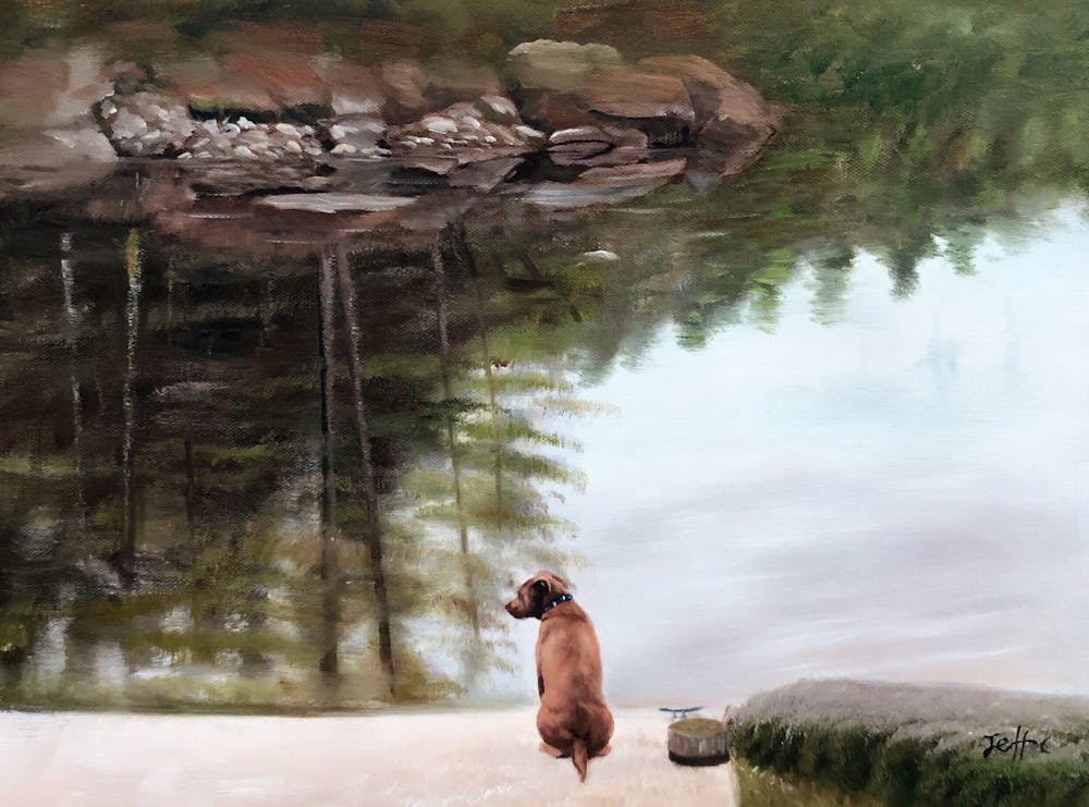 Artist-Rendered Painting