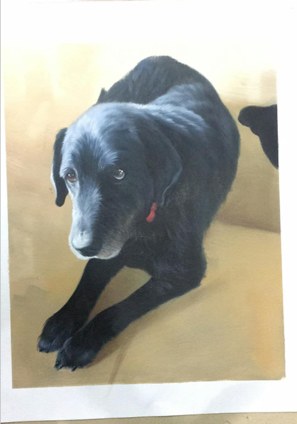 Artist-Rendered Painting