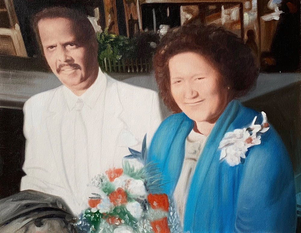 Artist-Rendered Painting