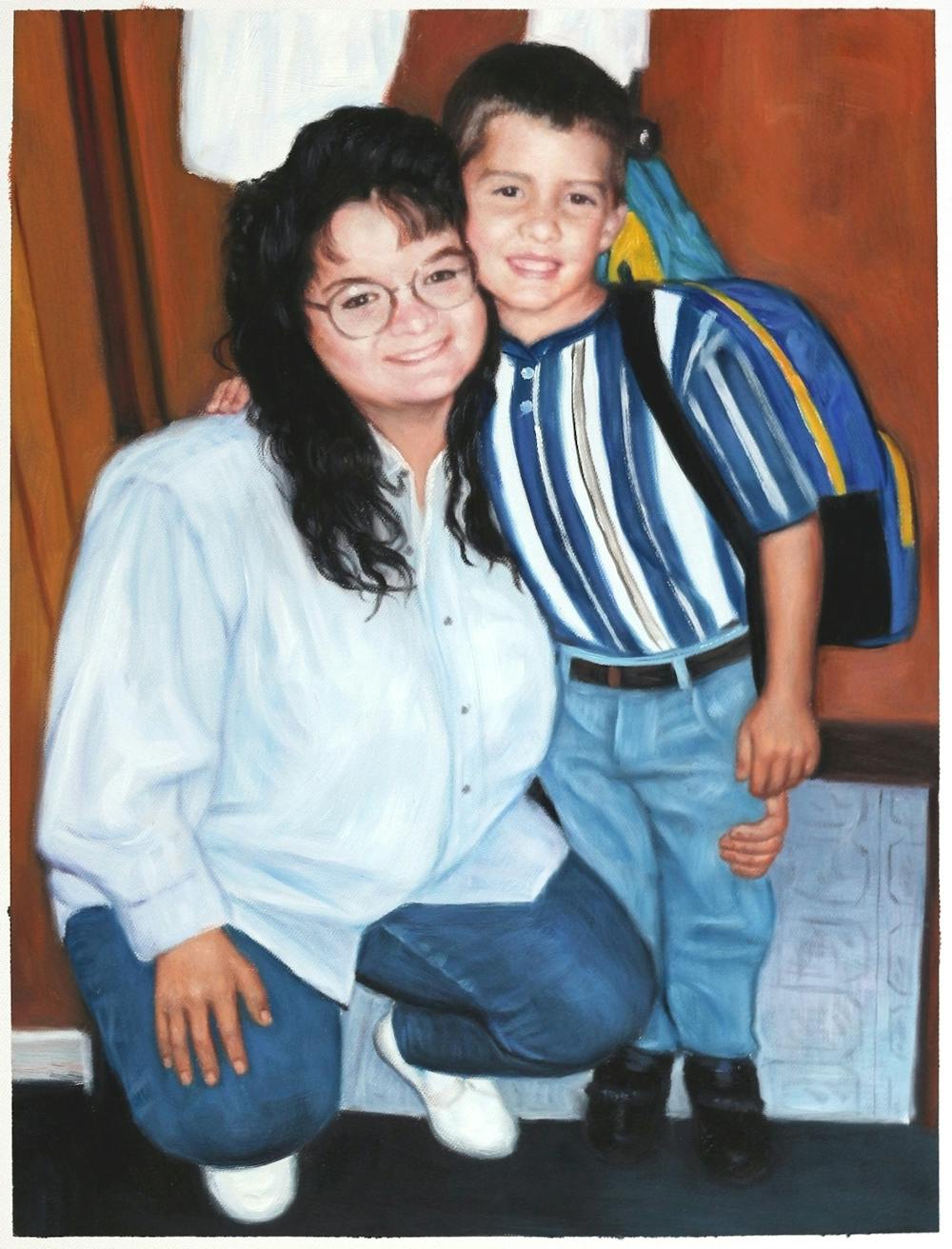 Artist-Rendered Painting