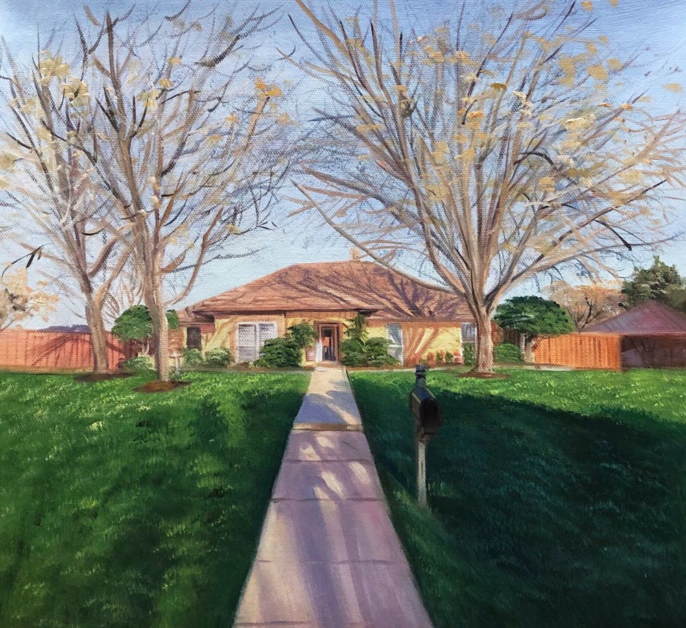 Artist-Rendered Painting