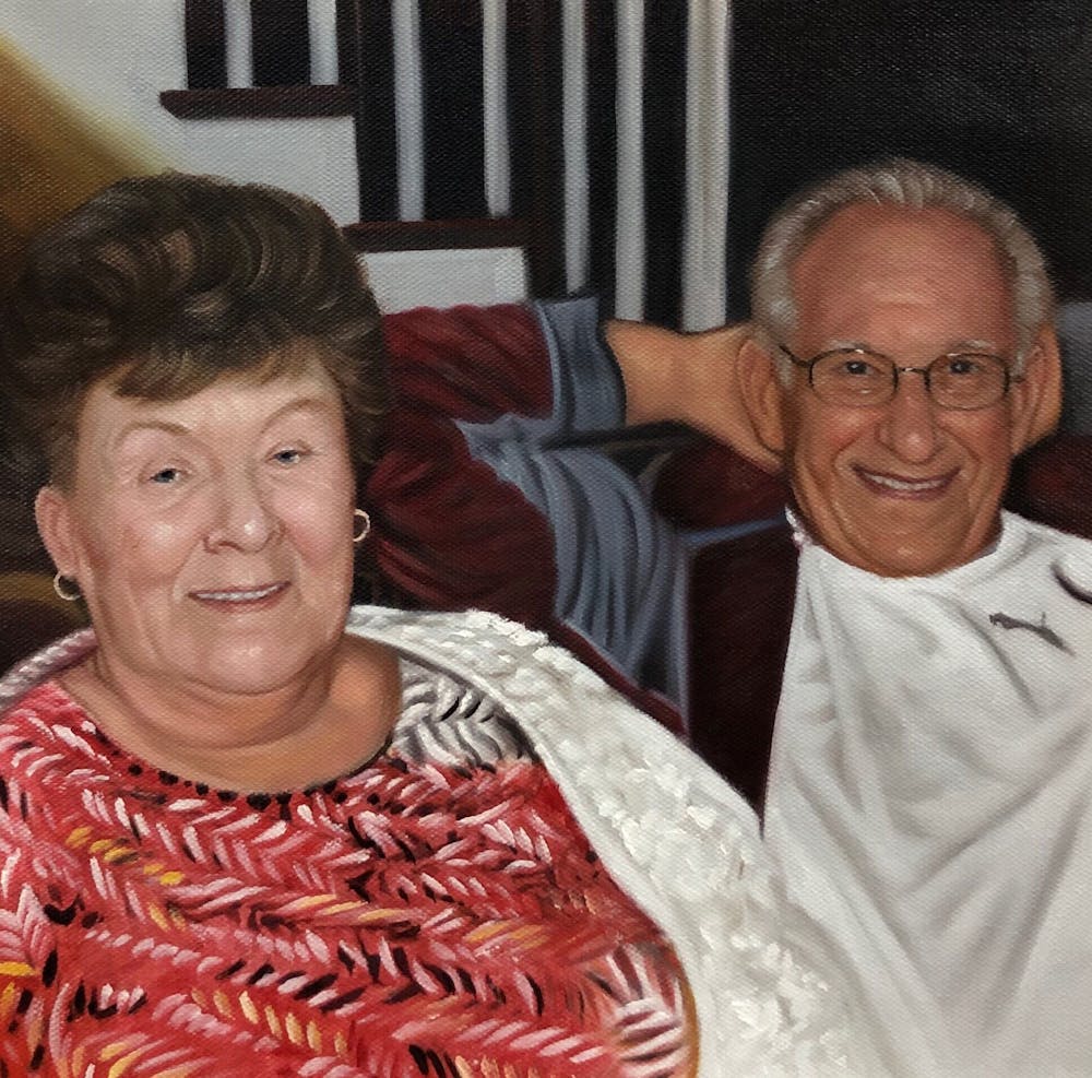 Artist-Rendered Painting