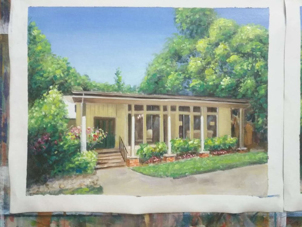 Artist-Rendered Painting