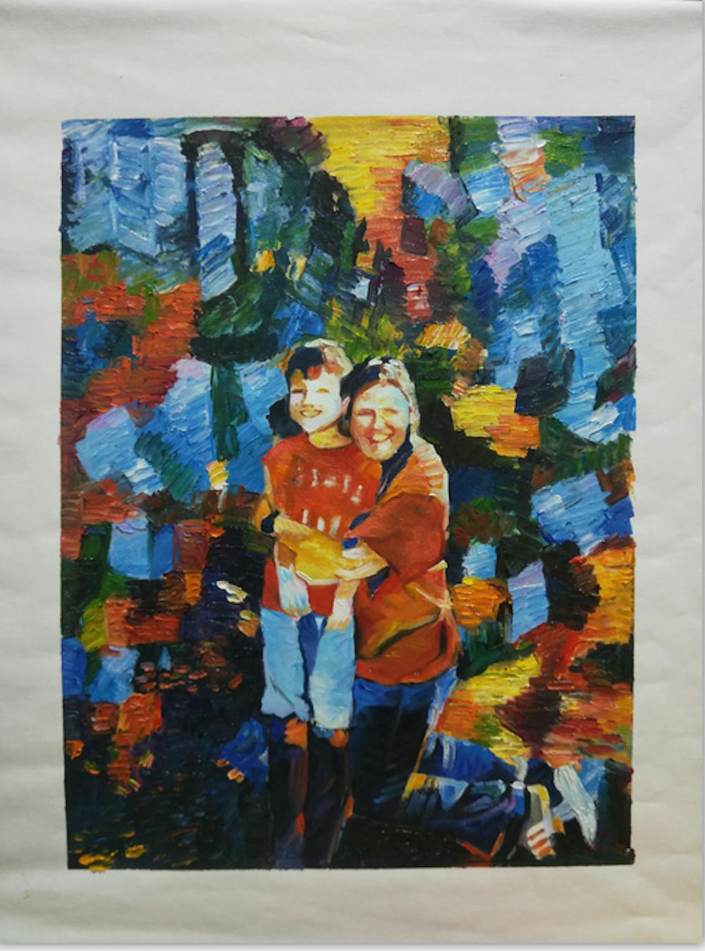 Artist-Rendered Painting