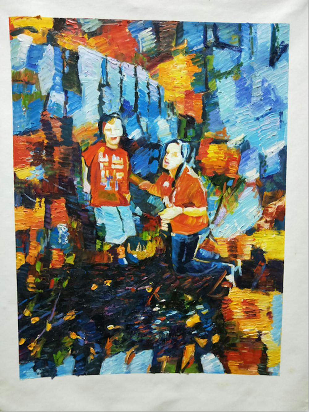 Artist-Rendered Painting