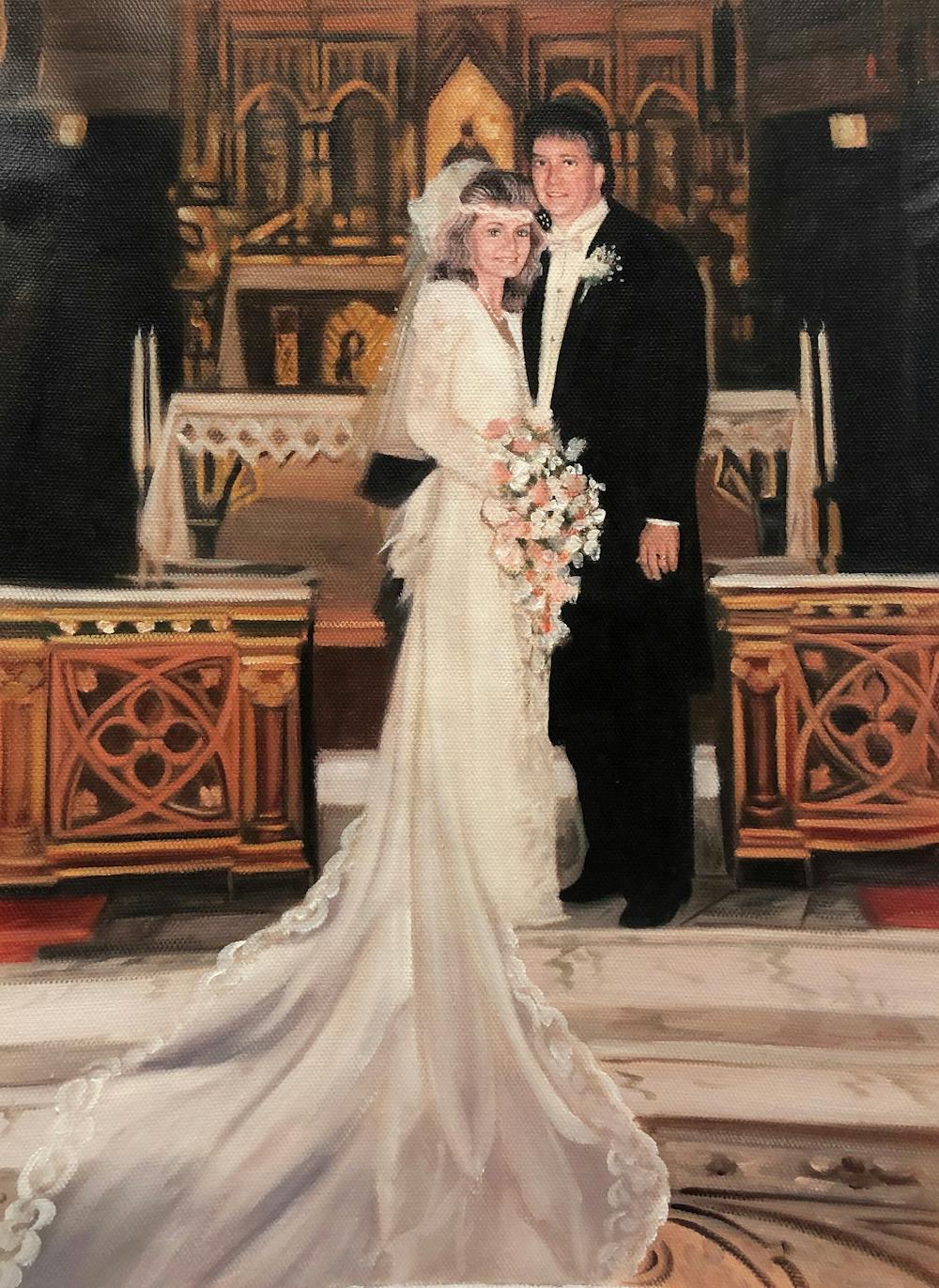 Artist-Rendered Painting