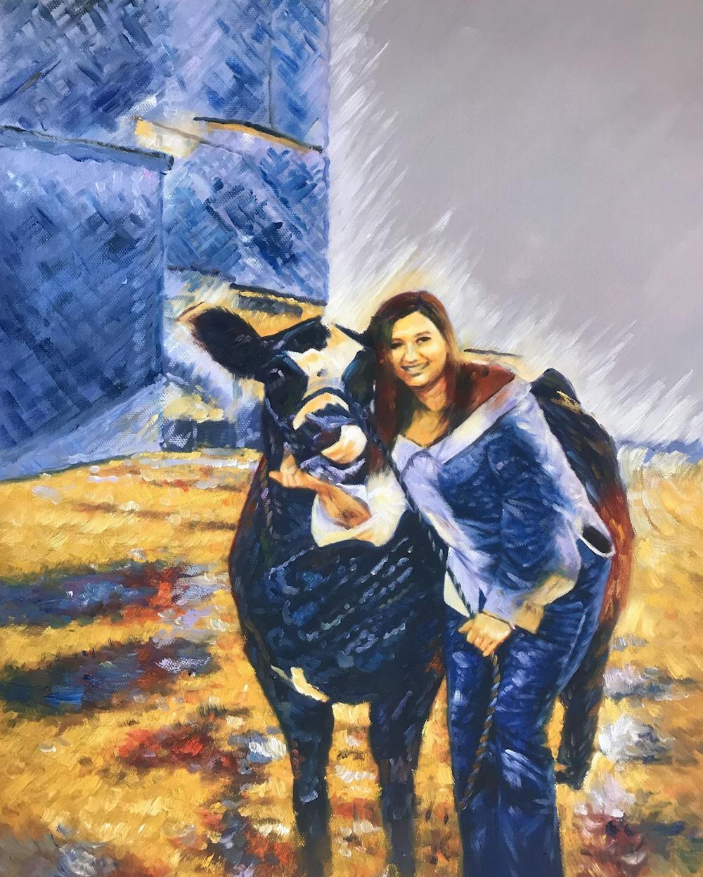 Artist-Rendered Painting