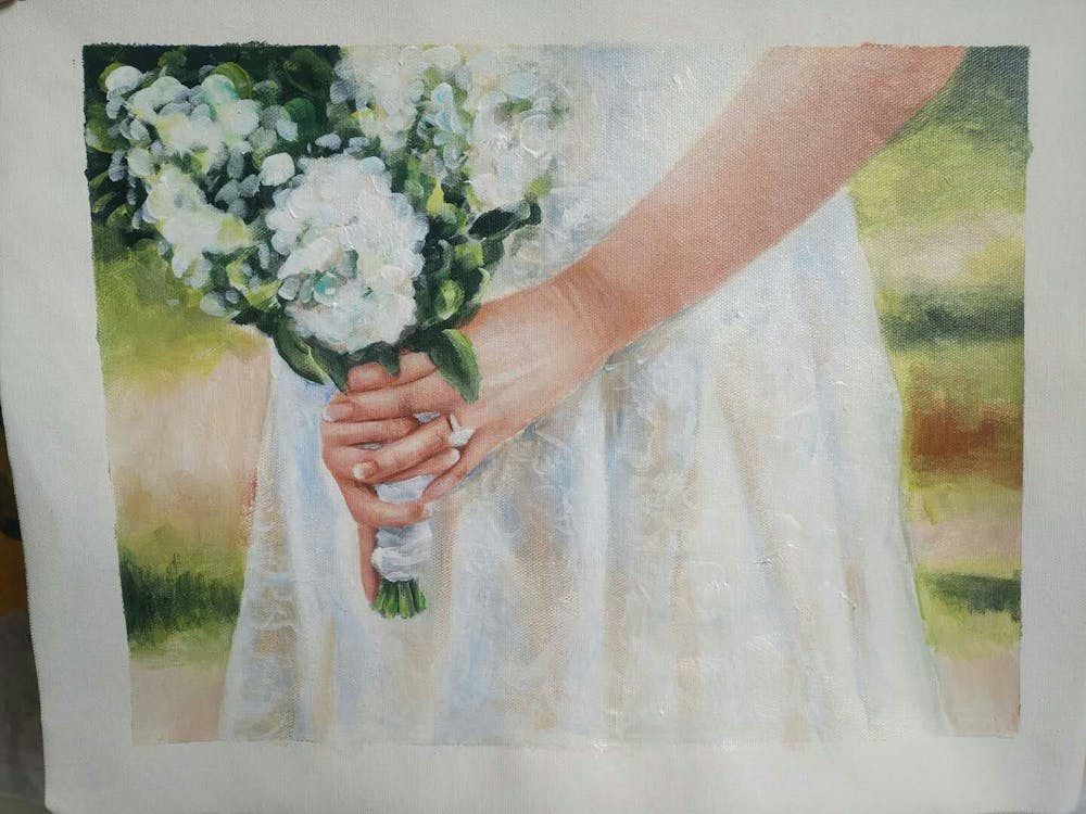 Artist-Rendered Painting