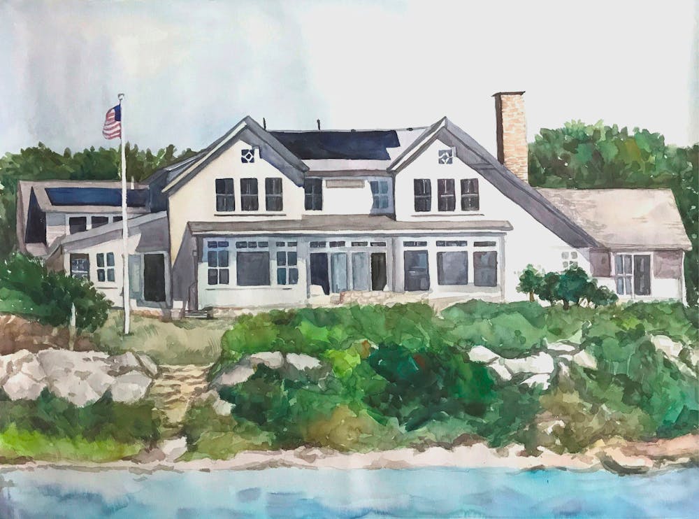 Artist-Rendered Painting