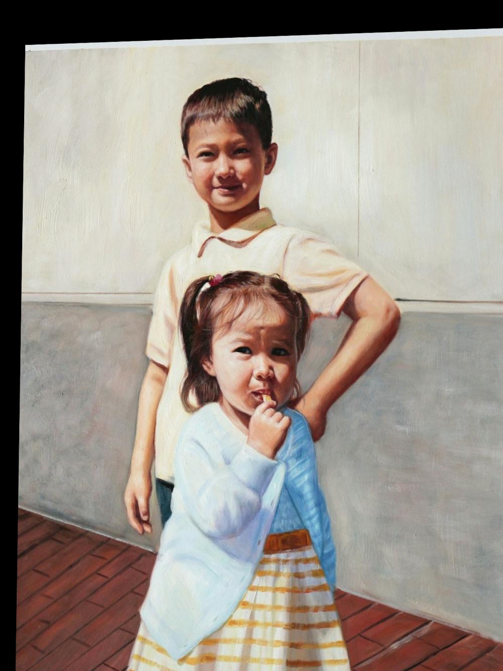 Artist-Rendered Painting