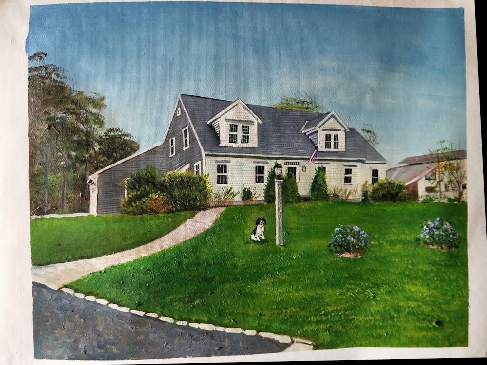 Artist-Rendered Painting