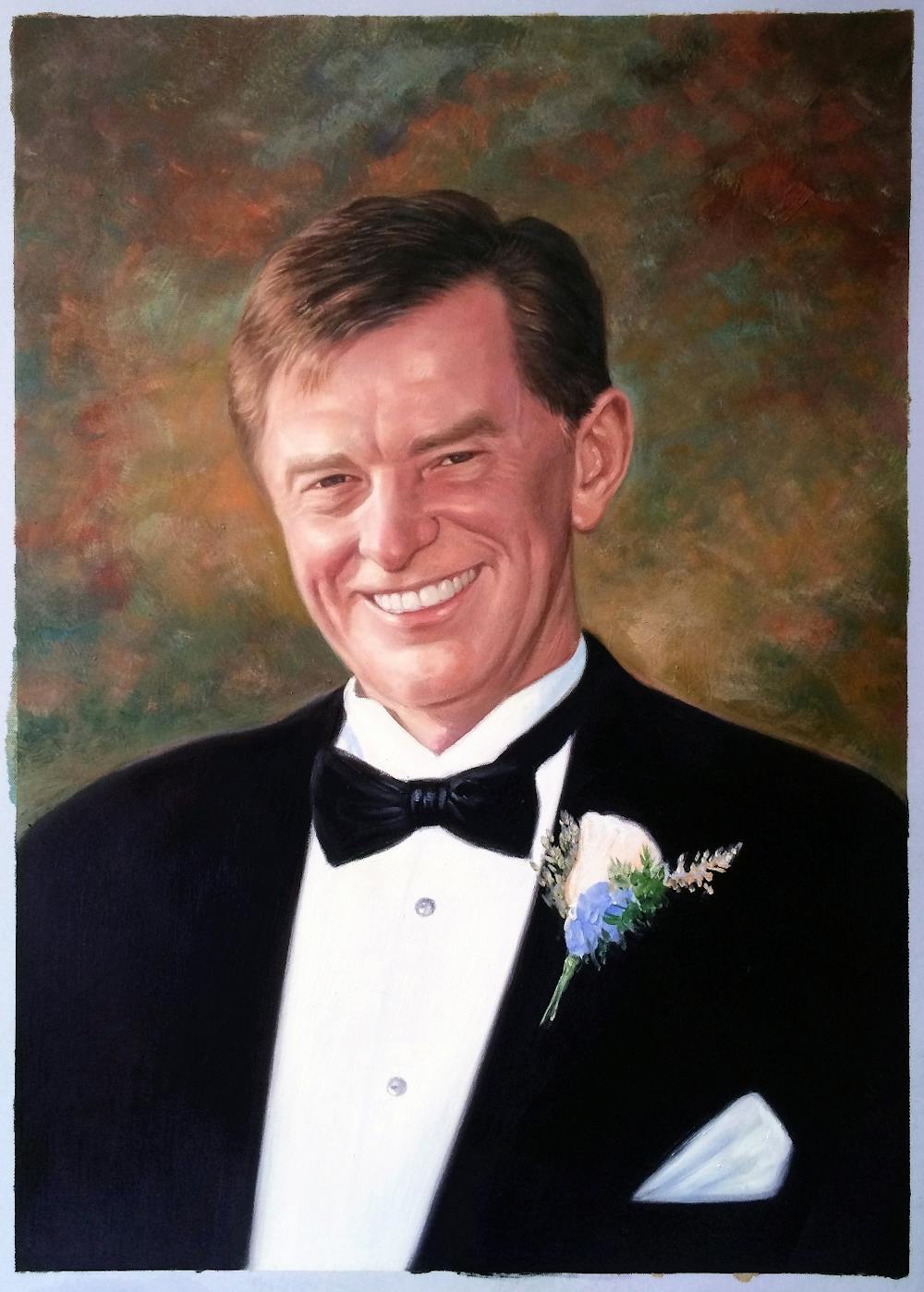 Artist-Rendered Painting