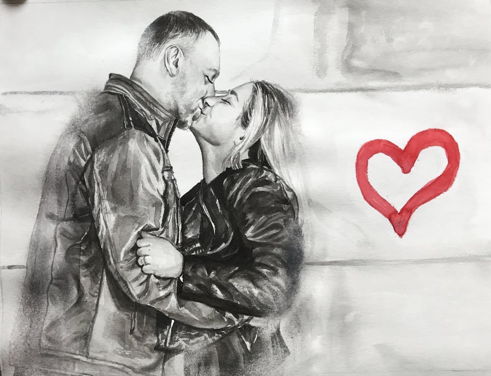 Artist-Rendered Painting