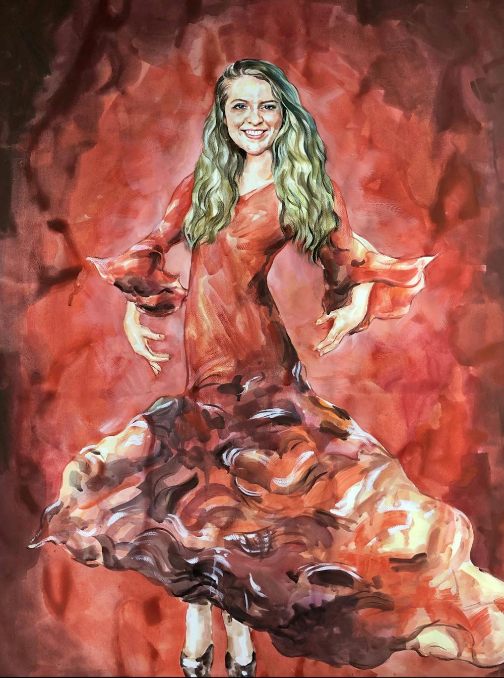 Artist-Rendered Painting