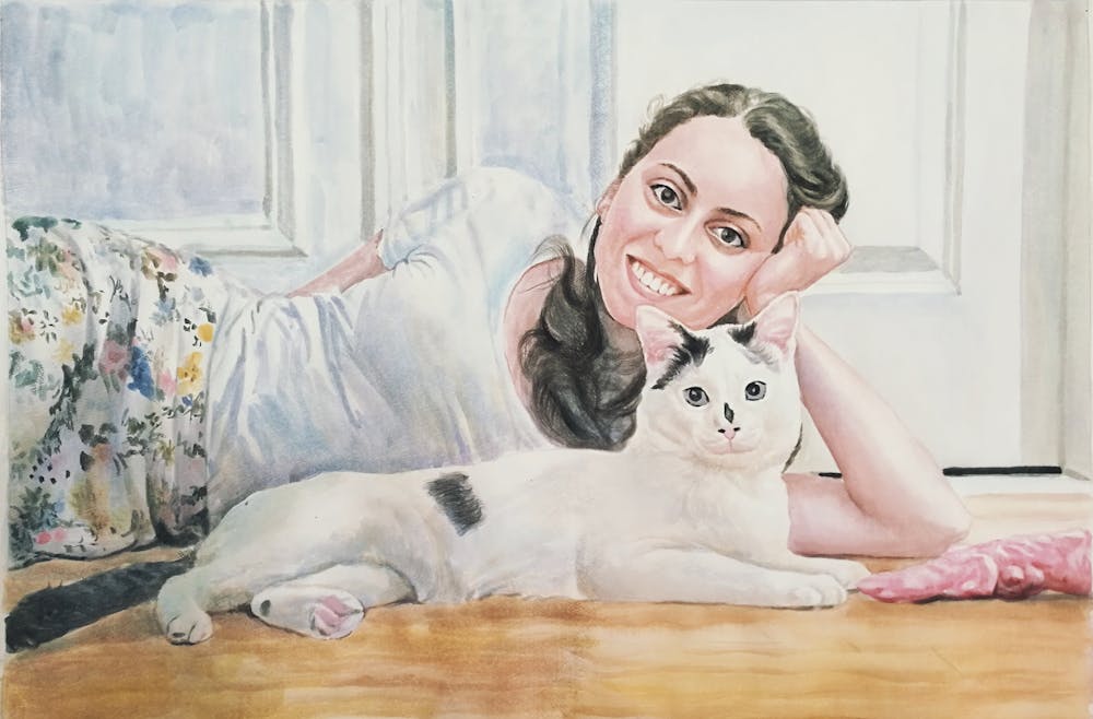 Artist-Rendered Painting