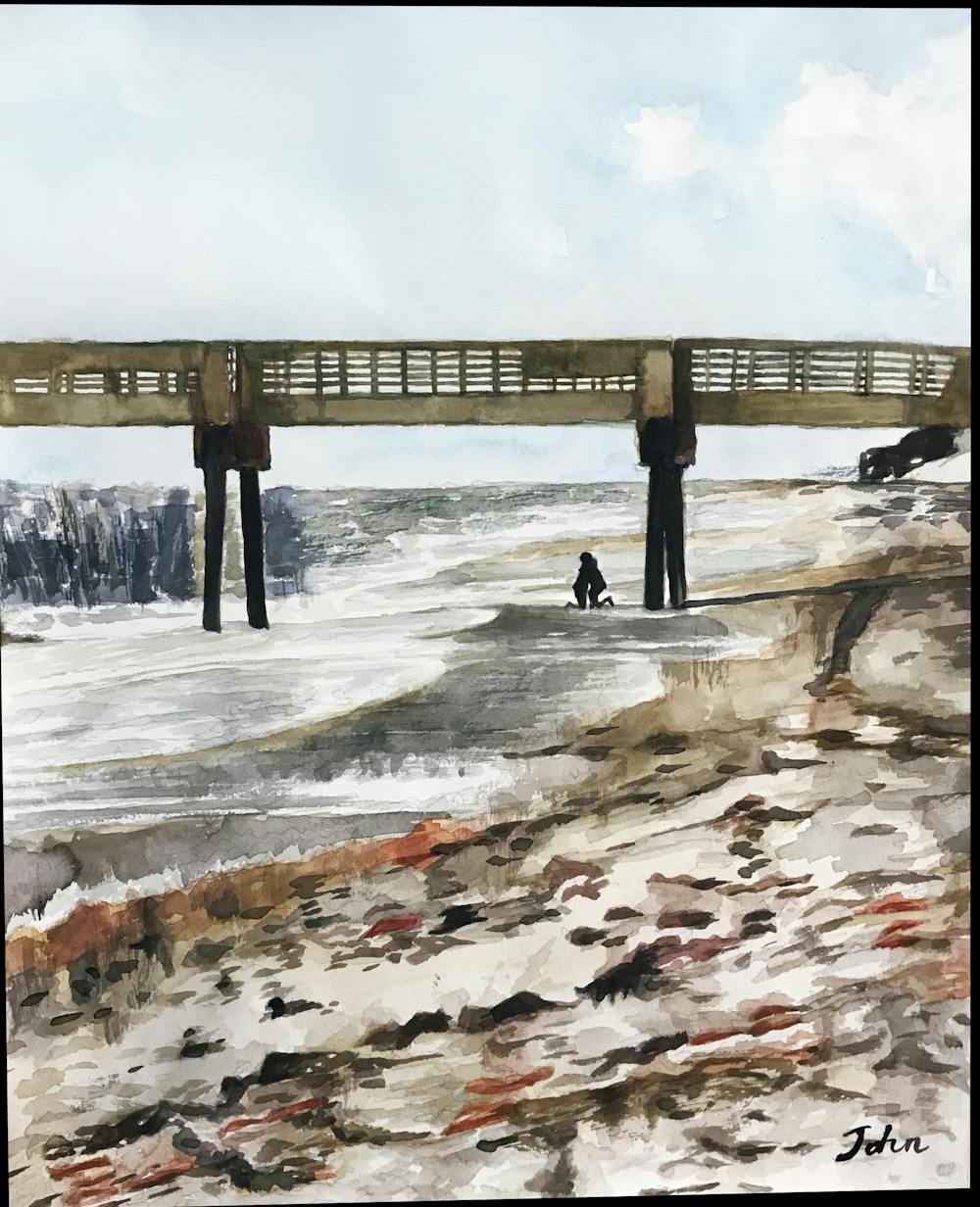 Artist-Rendered Painting