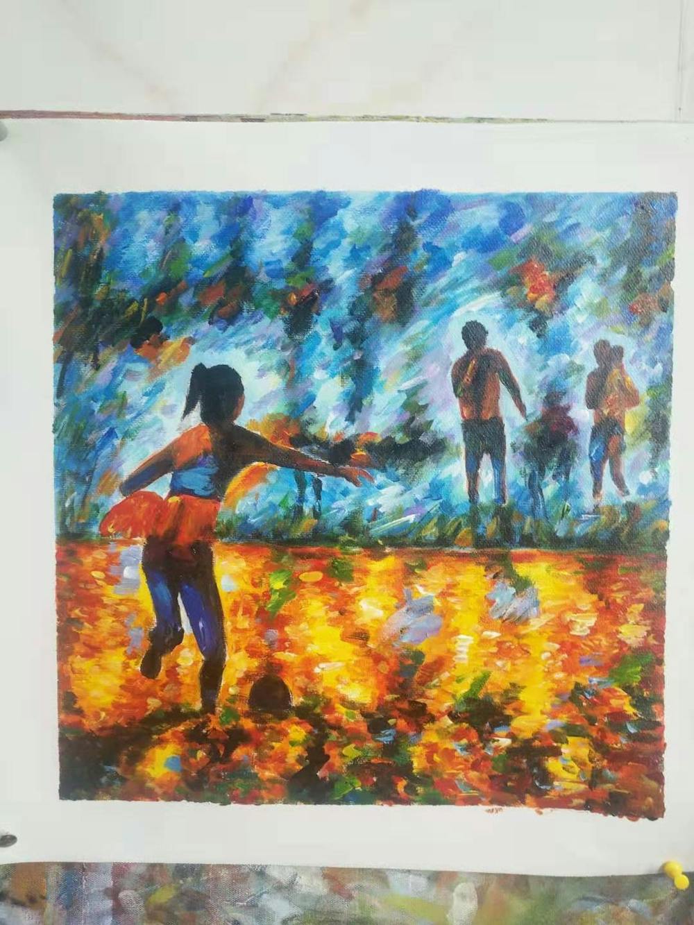 Artist-Rendered Painting