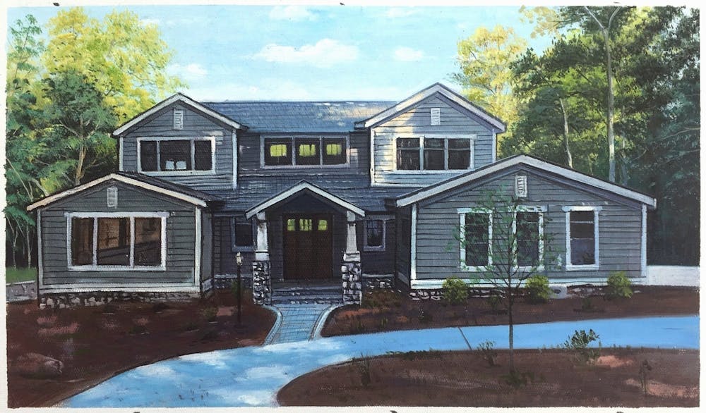 Artist-Rendered Painting