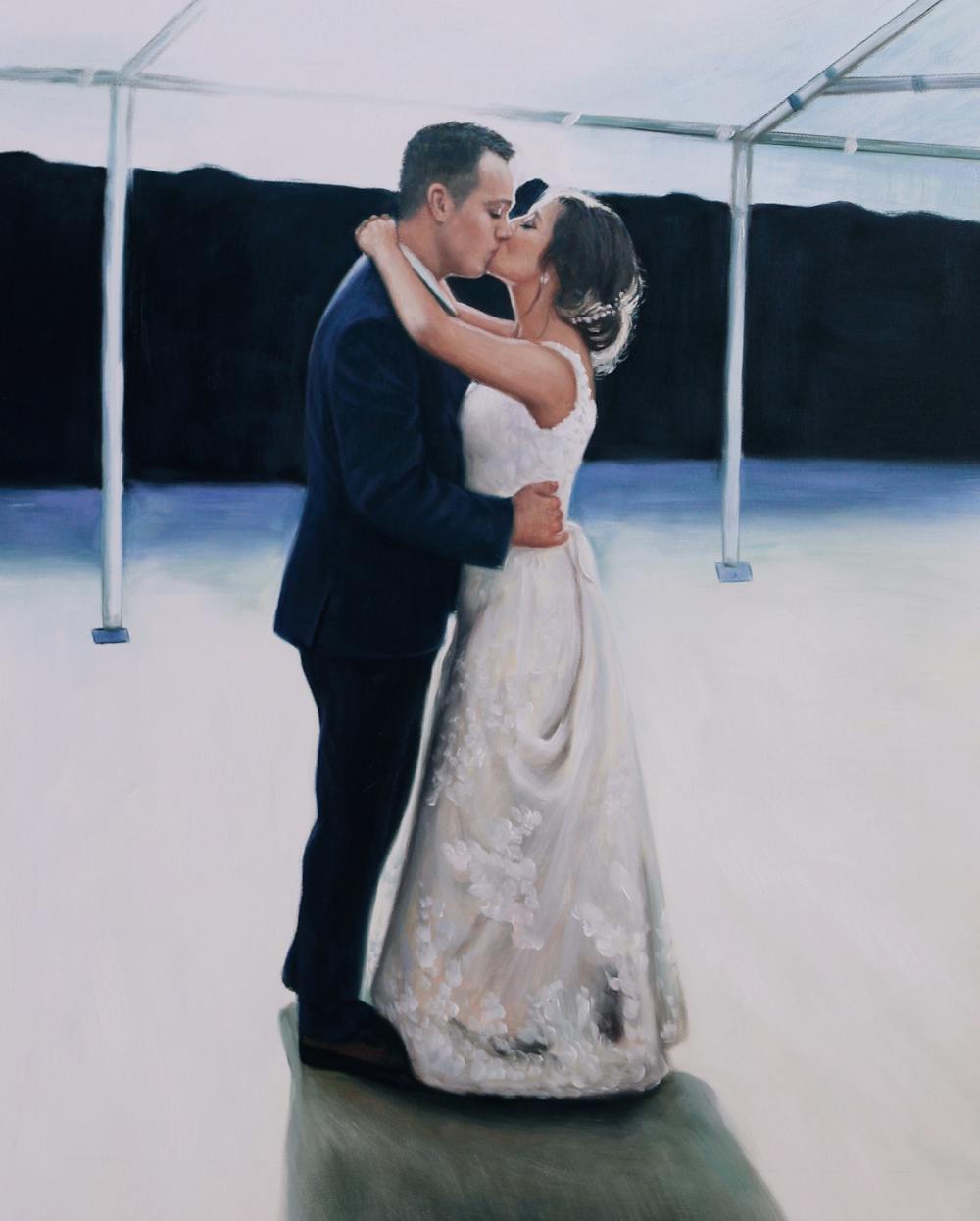 Artist-Rendered Painting