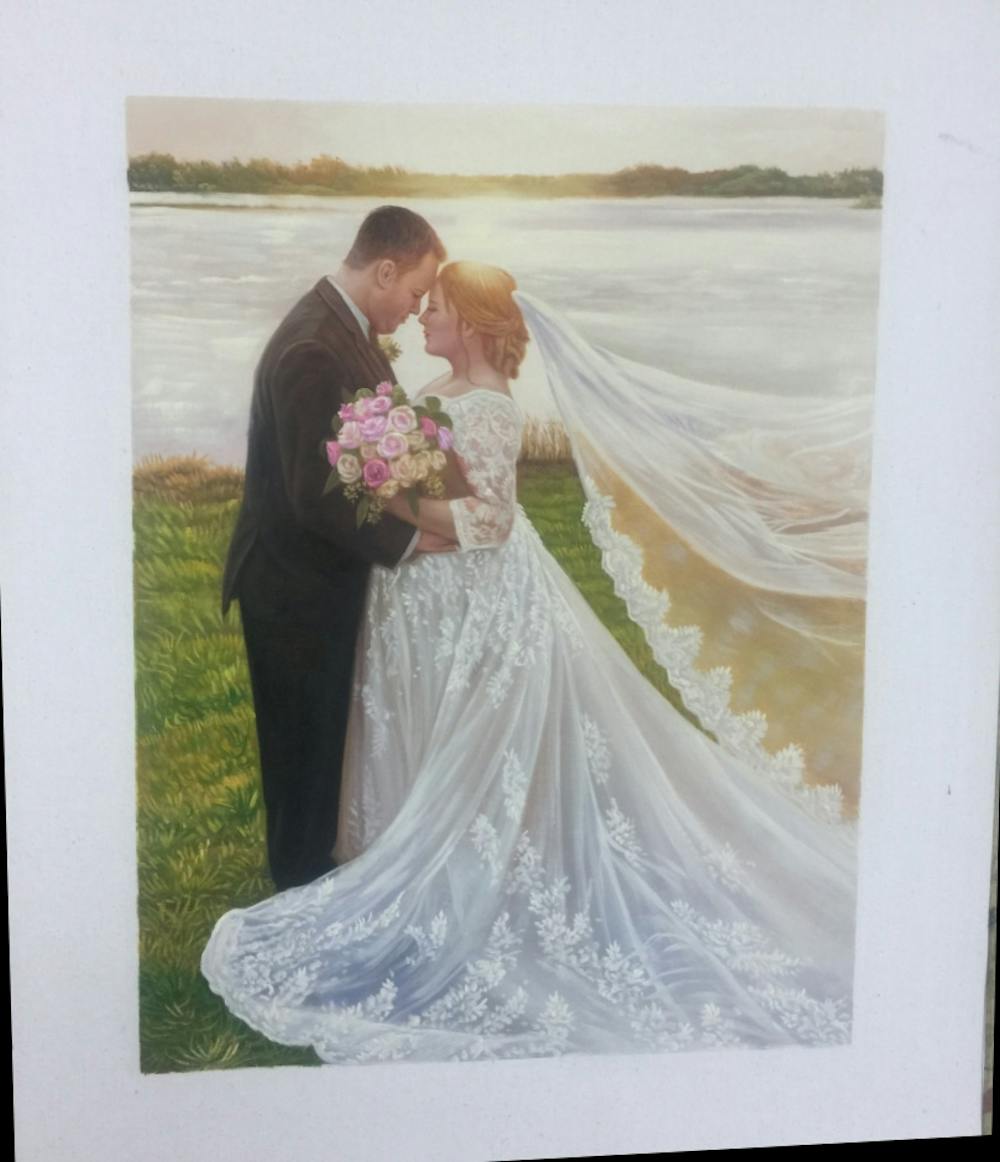 Artist-Rendered Painting