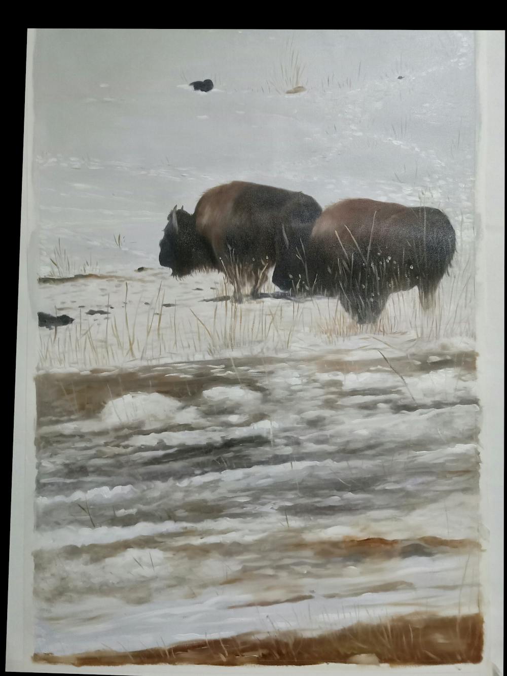 Artist-Rendered Painting