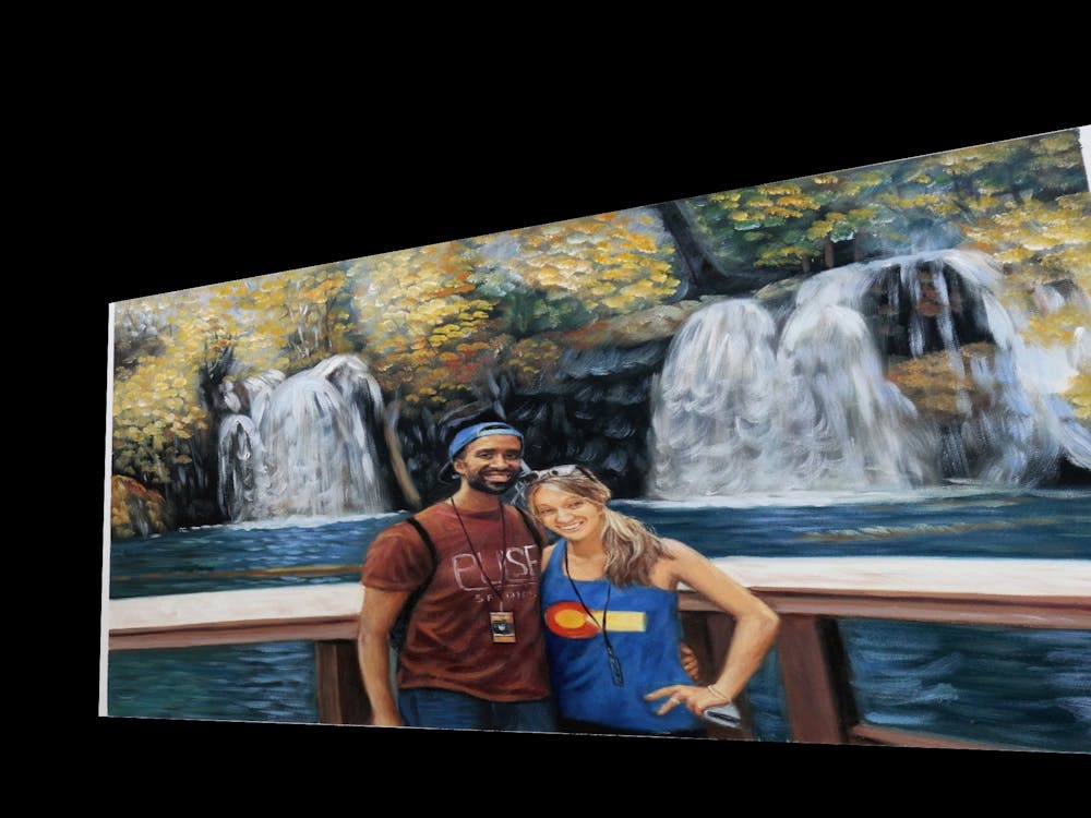 Artist-Rendered Painting