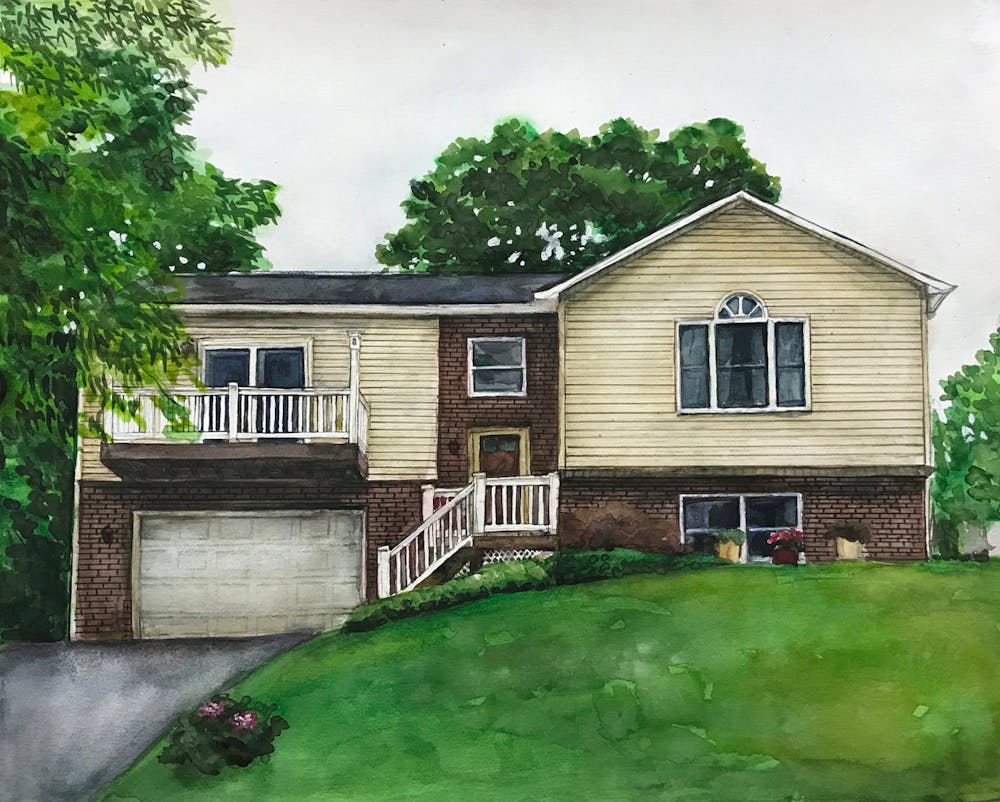 Artist-Rendered Painting