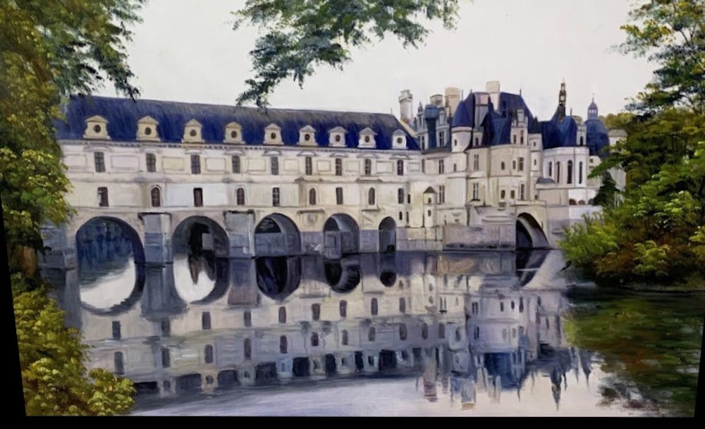 Artist-Rendered Painting