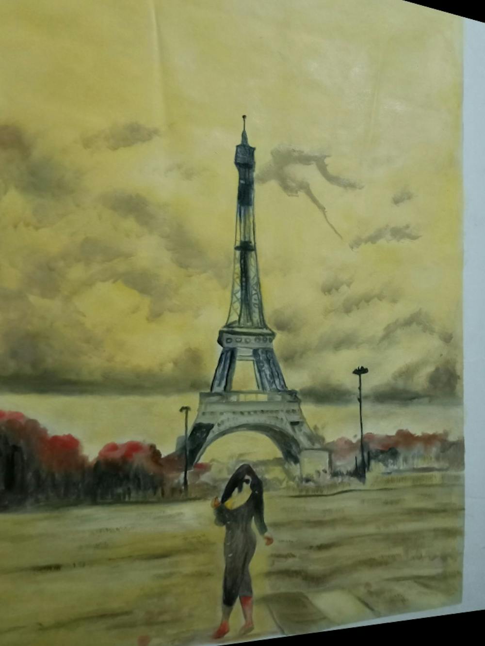 Artist-Rendered Painting