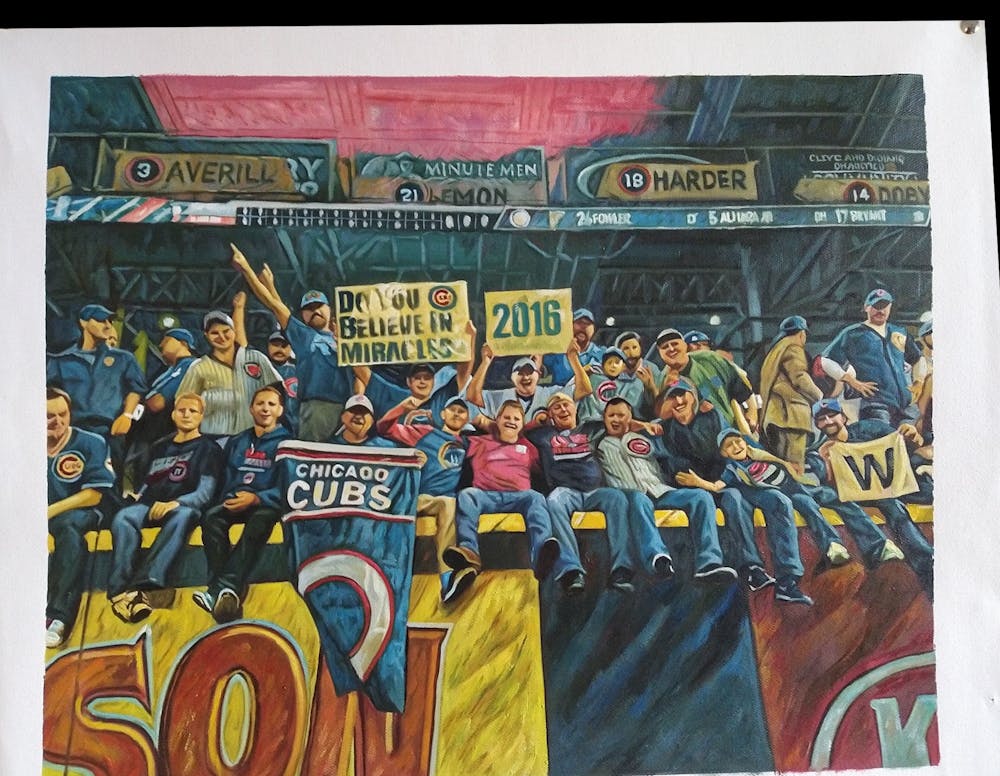 Artist-Rendered Painting