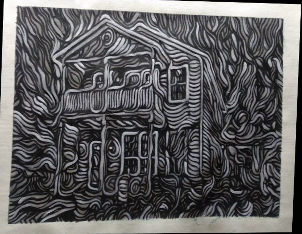 Artist-Rendered Painting