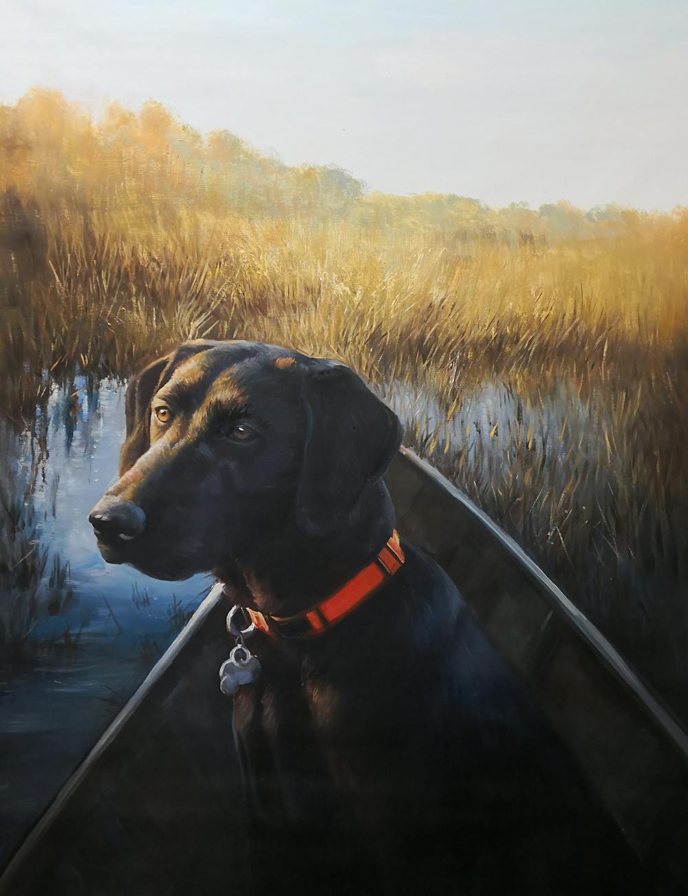 Artist-Rendered Painting