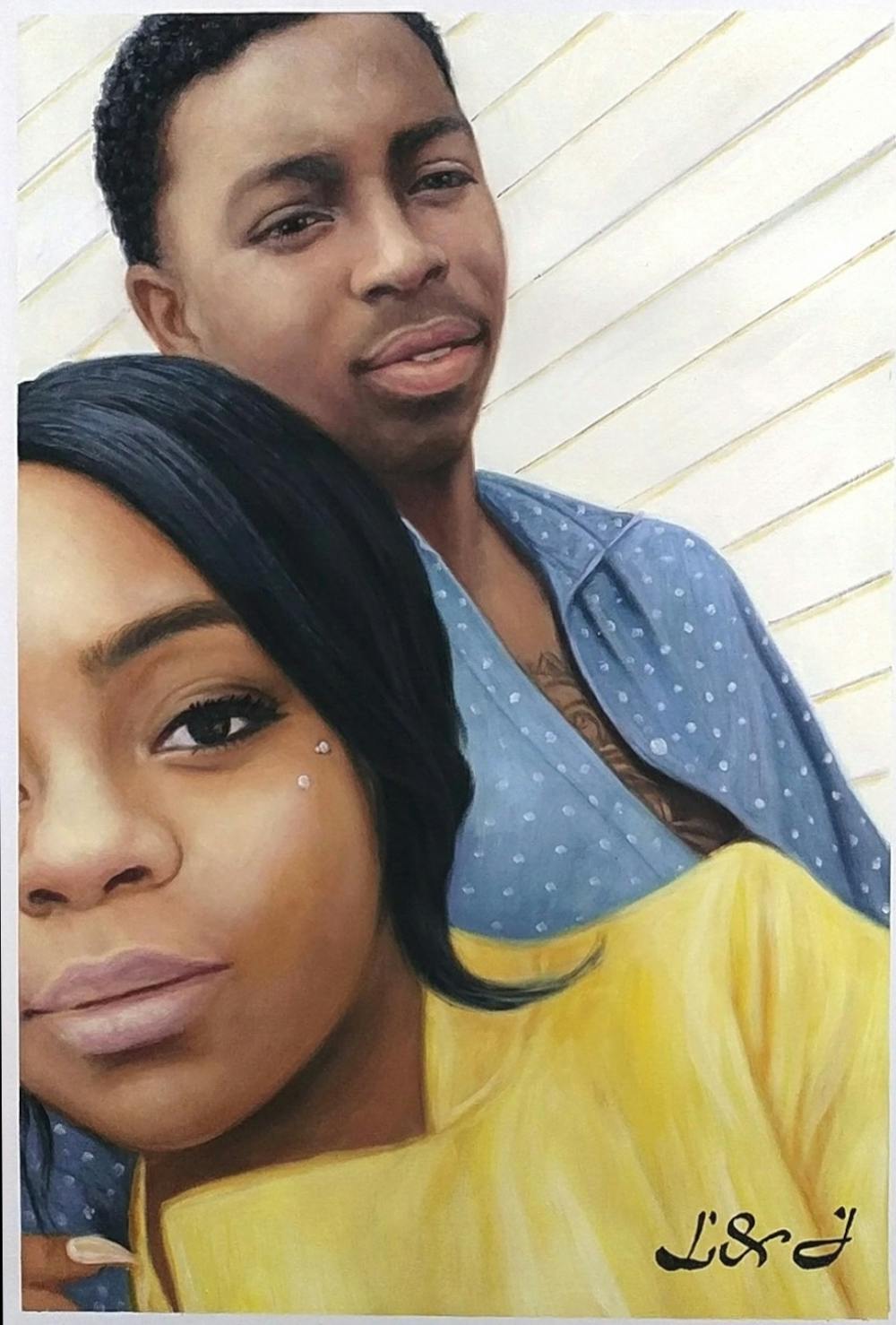 Artist-Rendered Painting