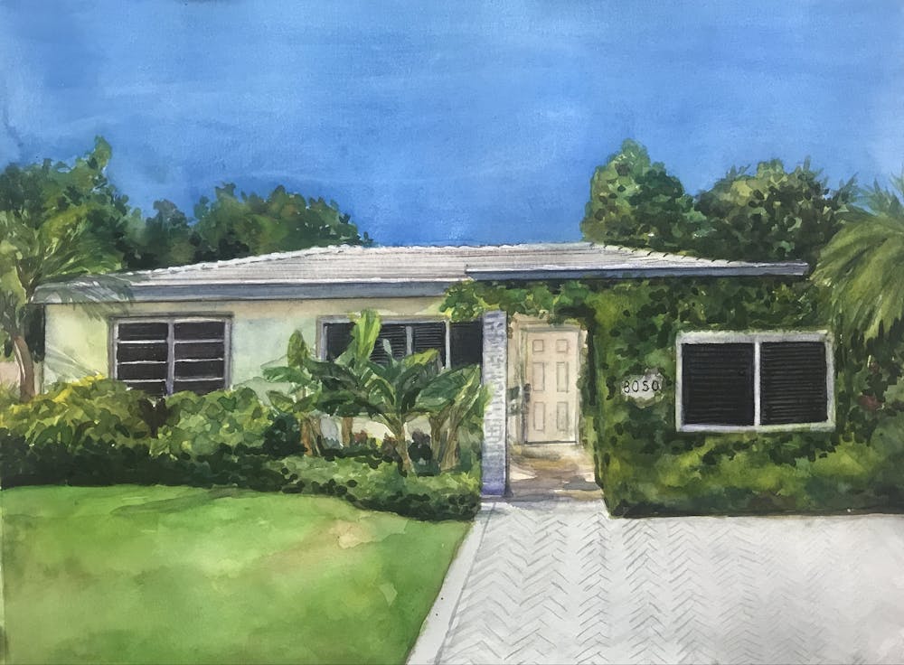 Artist-Rendered Painting