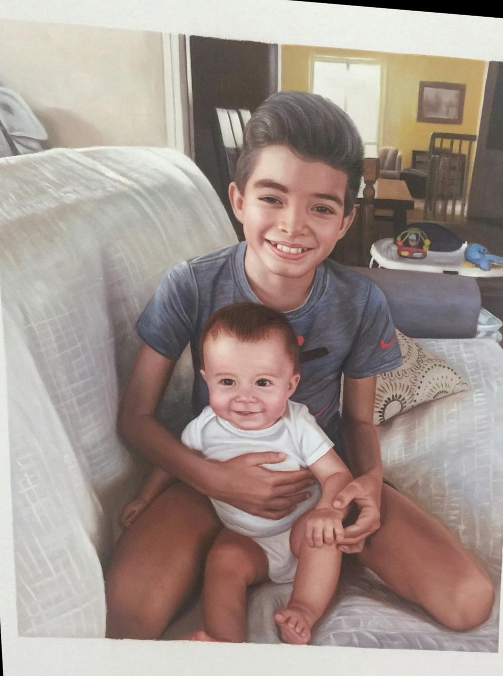 Artist-Rendered Painting