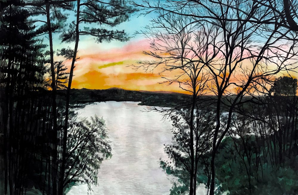 Artist-Rendered Painting