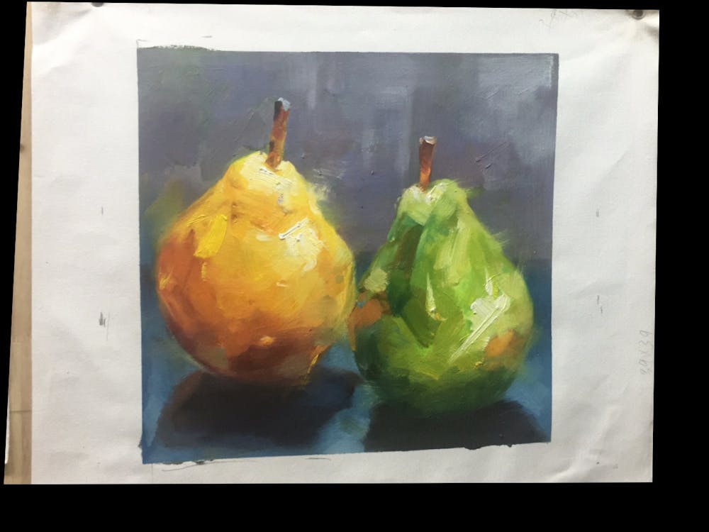 Artist-Rendered Painting