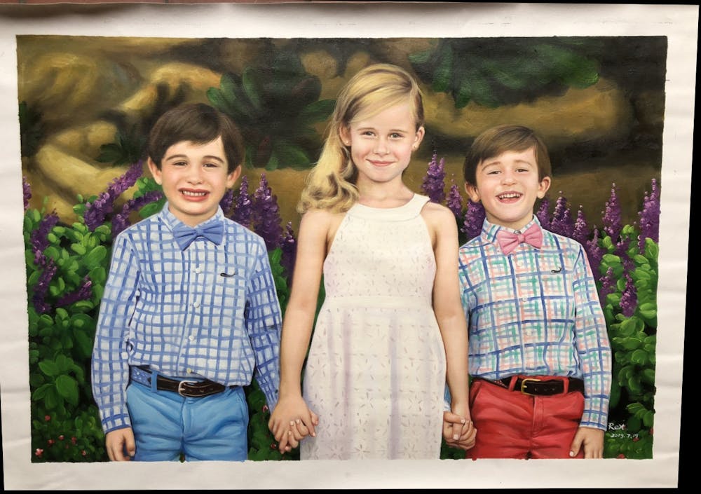 Artist-Rendered Painting