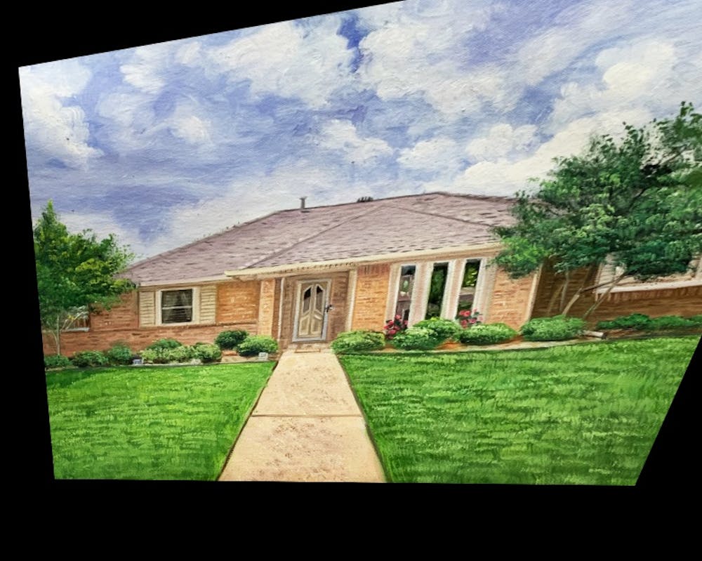 Artist-Rendered Painting